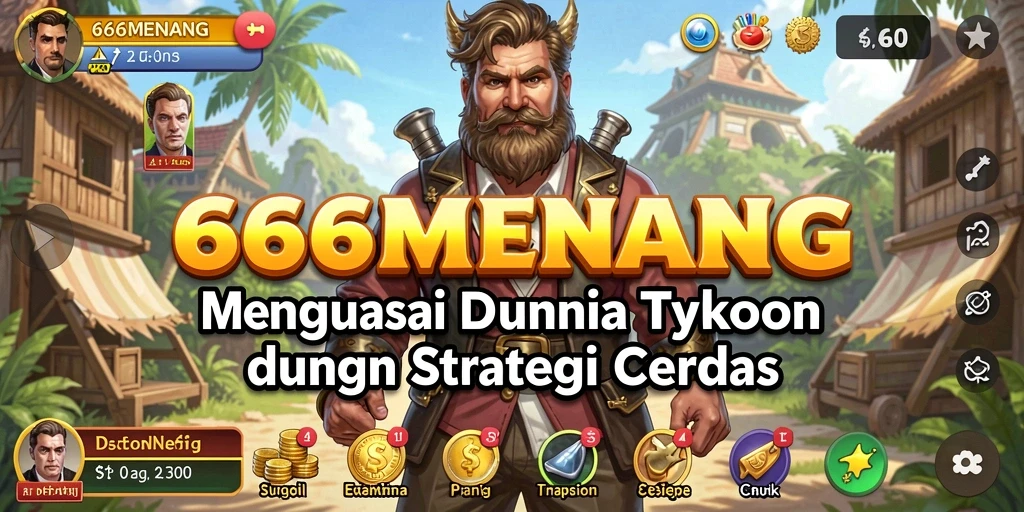 Gameplay seru dalam dunia Tycoon dengan berbagai pilihan bisnis.