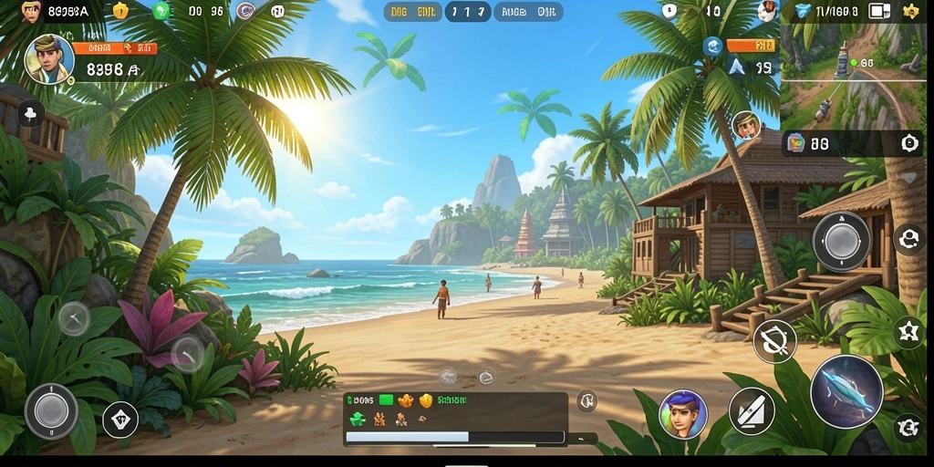 Tampilan gameplay Casual yang menghibur dan penuh warna.