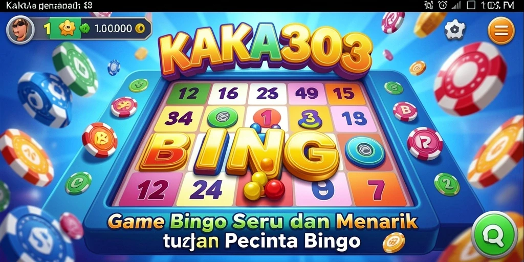 Tampilan gameplay KAKA303 yang seru saat bermain Bingo.
