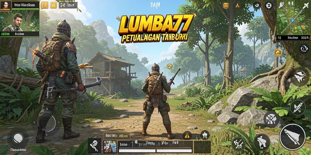 Tampilan gameplay LUMBA77 yang menakjubkan di dunia terbuka.