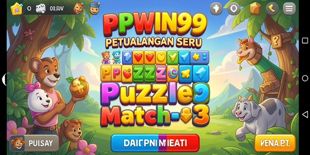 Screenshot gameplay PPWIN99 yang seru dan berwarna-warni.