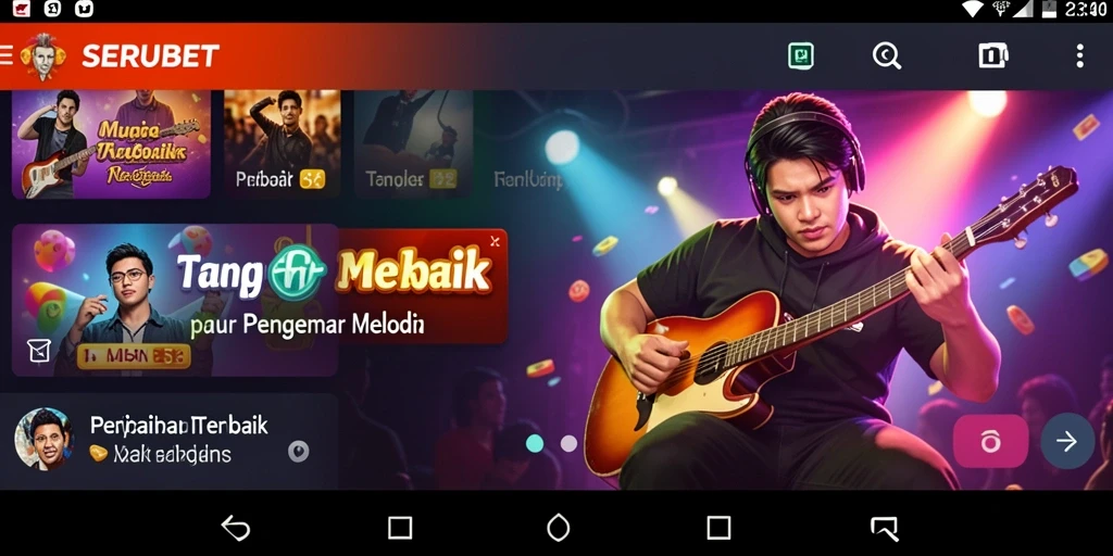 Tampilan screenshot menunjukkan keseruan gameplay <strong>SERUBET</strong> yang penuh warna dan interaktif.