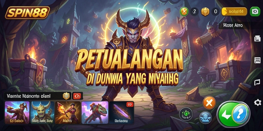 Screenshot dari gameplay SPIN88 yang menunjukkan aksi petualangan seru.