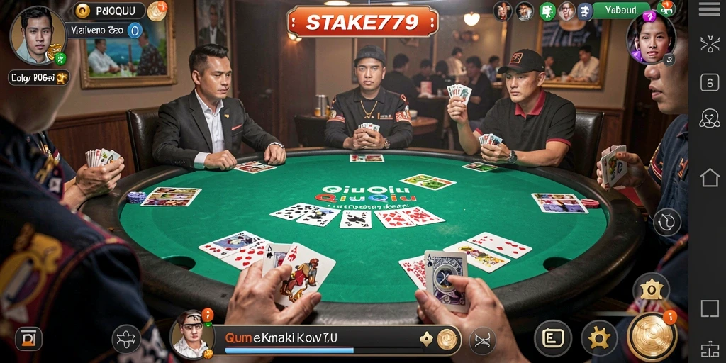 Screenshot gameplay QiuQiu di STAKE779 yang seru dan menantang.